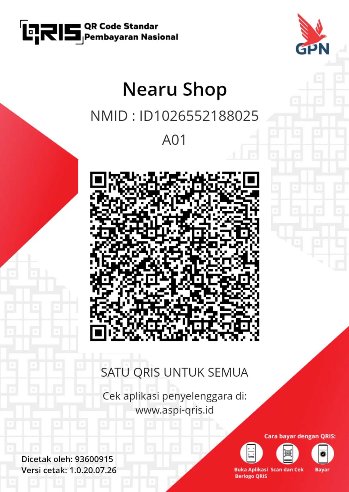 Scan Barcode QRIS Pembayaran